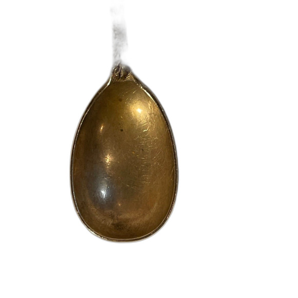 Kirk repousse preserve spoon 925 - Picture 11 of 12